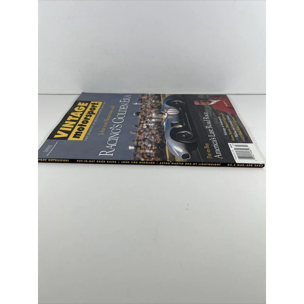 VINTAGE‎ MOTORSPORT MAR/APR 2003 MAGAZINE RACING CARS